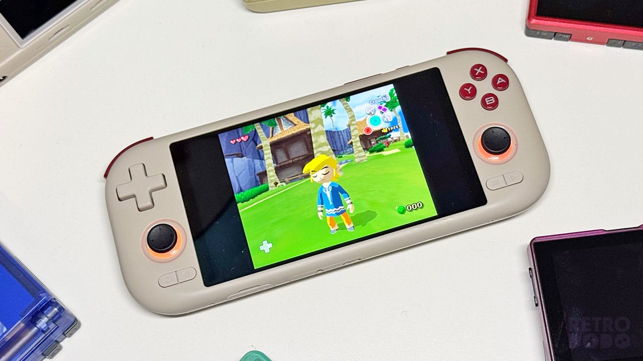 GameCube emulation on the MANGMI Air X