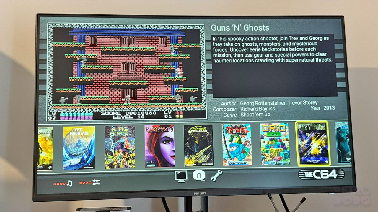 OS on the C64 Mini