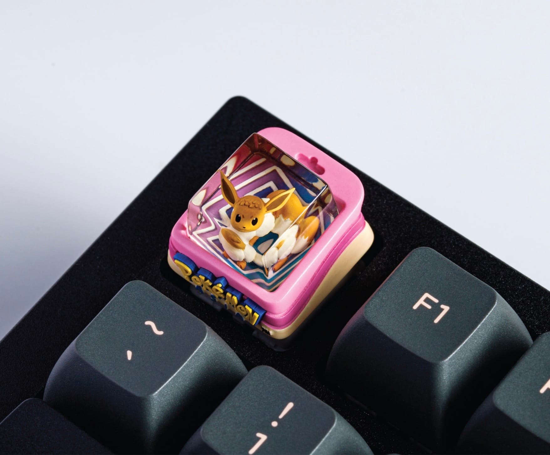 Pink Eevee keycap