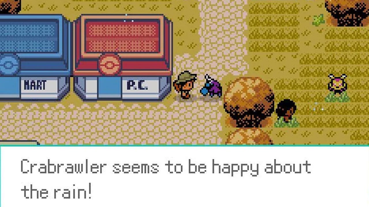 Gameplay from Pokémon Lazarus