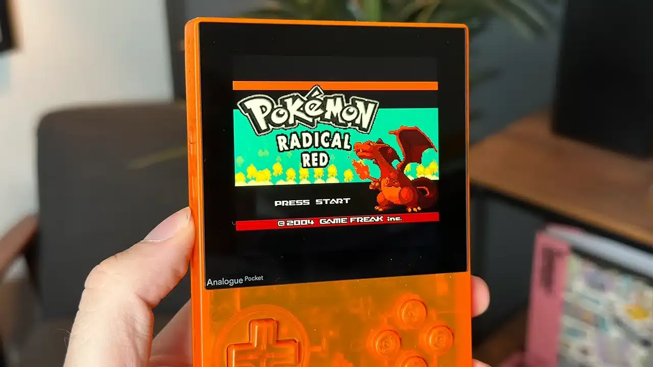Pokémon Radical Red on the Analogue Pocket