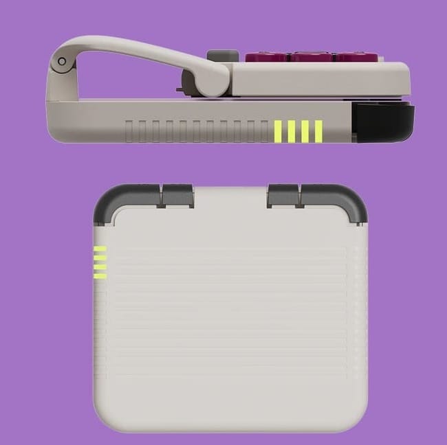 Side and back view of the GameSir Pocket Taco