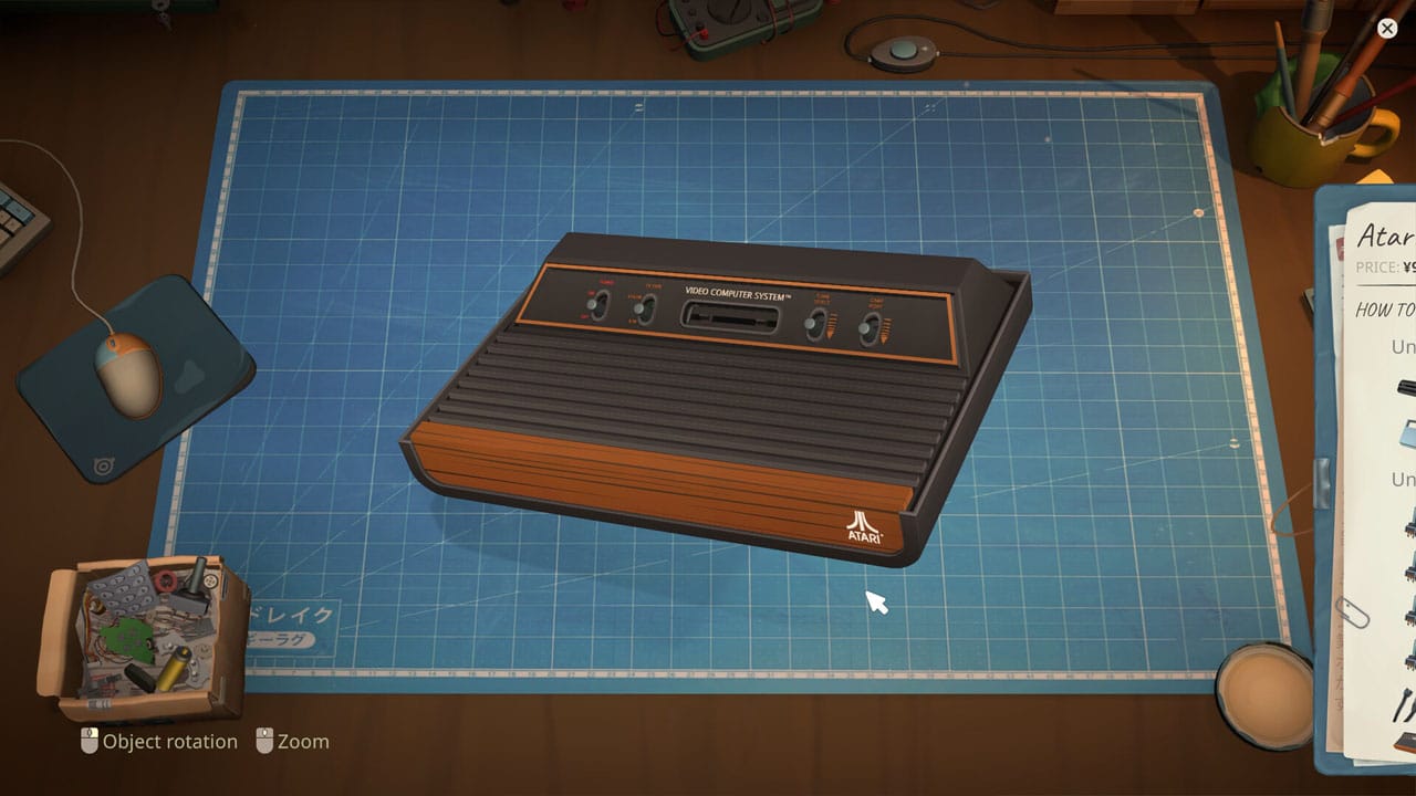 A cirtual recreation of an Atari