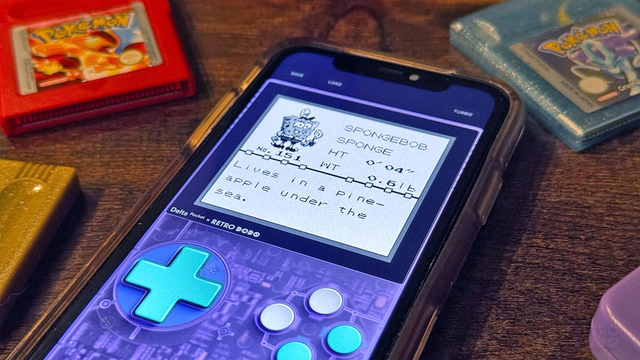 SpongeBob's Pokédex entry