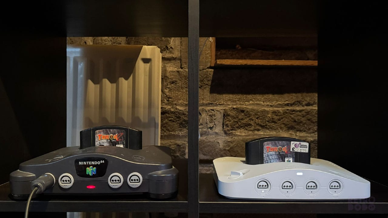 N64 next to the Analogue 3D