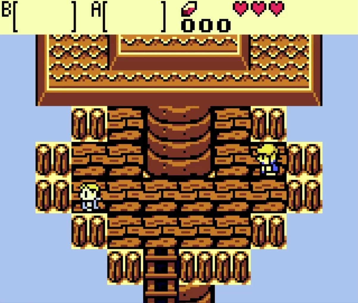 Aryll's Lookout from The Wind Waker in 8-bit