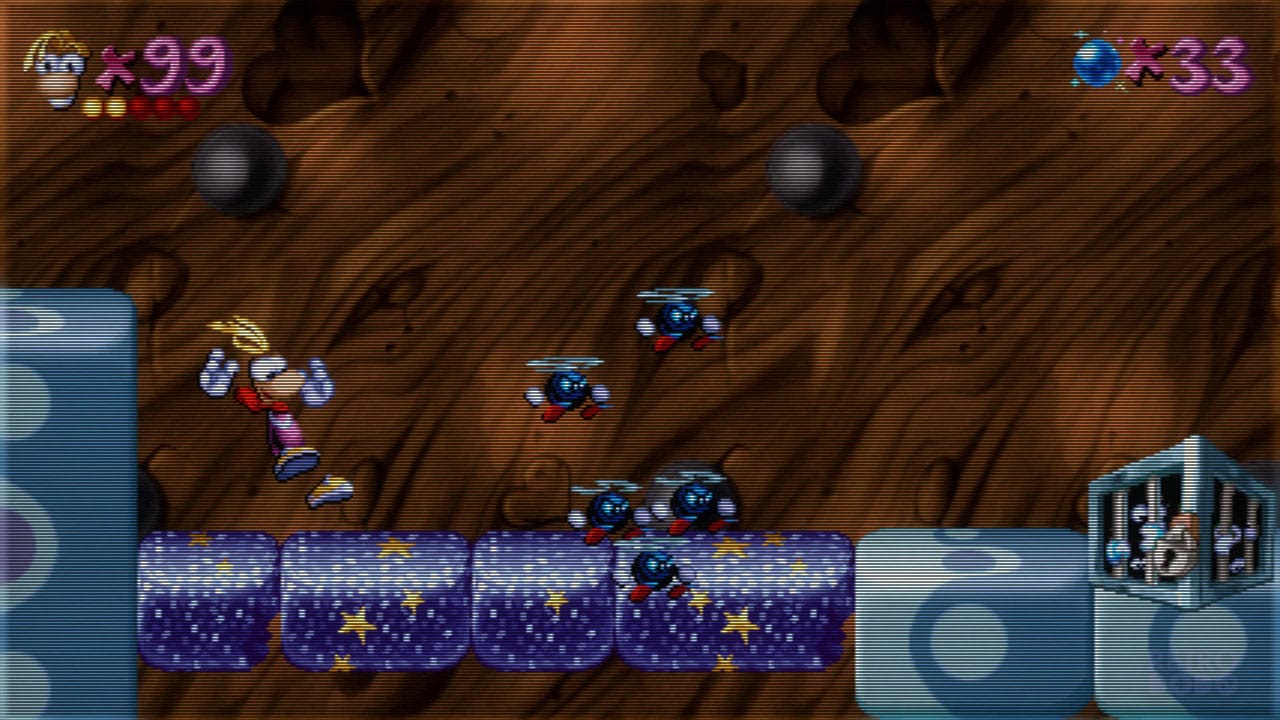 Rayman PS1 gameplay