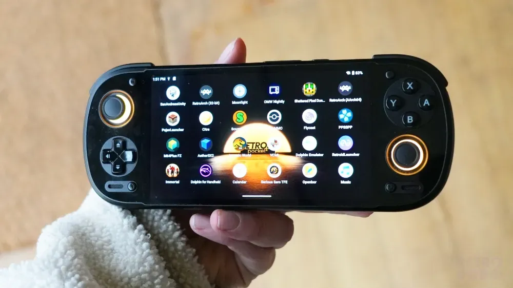 Retroid Pocket 6 на Android