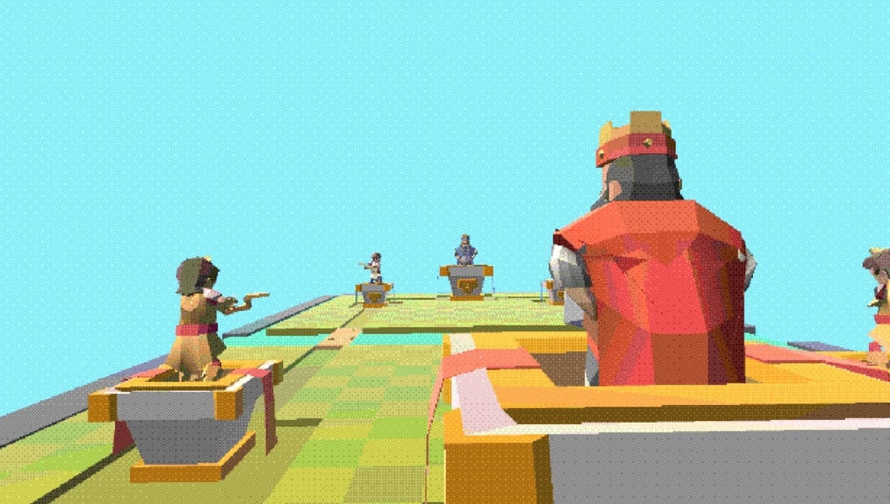 Clash Royale PS1 battlefield