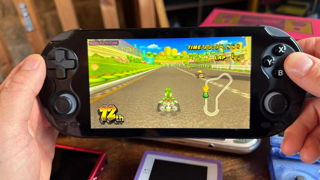 Mario Kart Wii gameplay