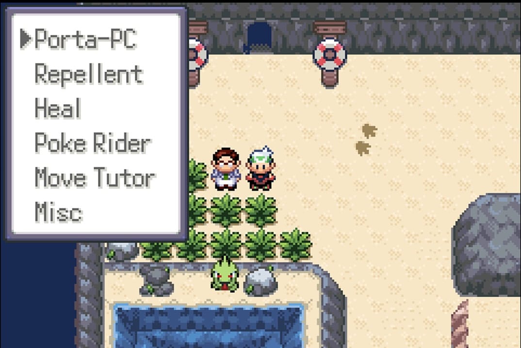 Pokémon Null menu