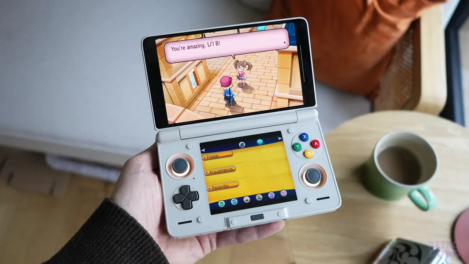 Azahar emulator on AYN Thor