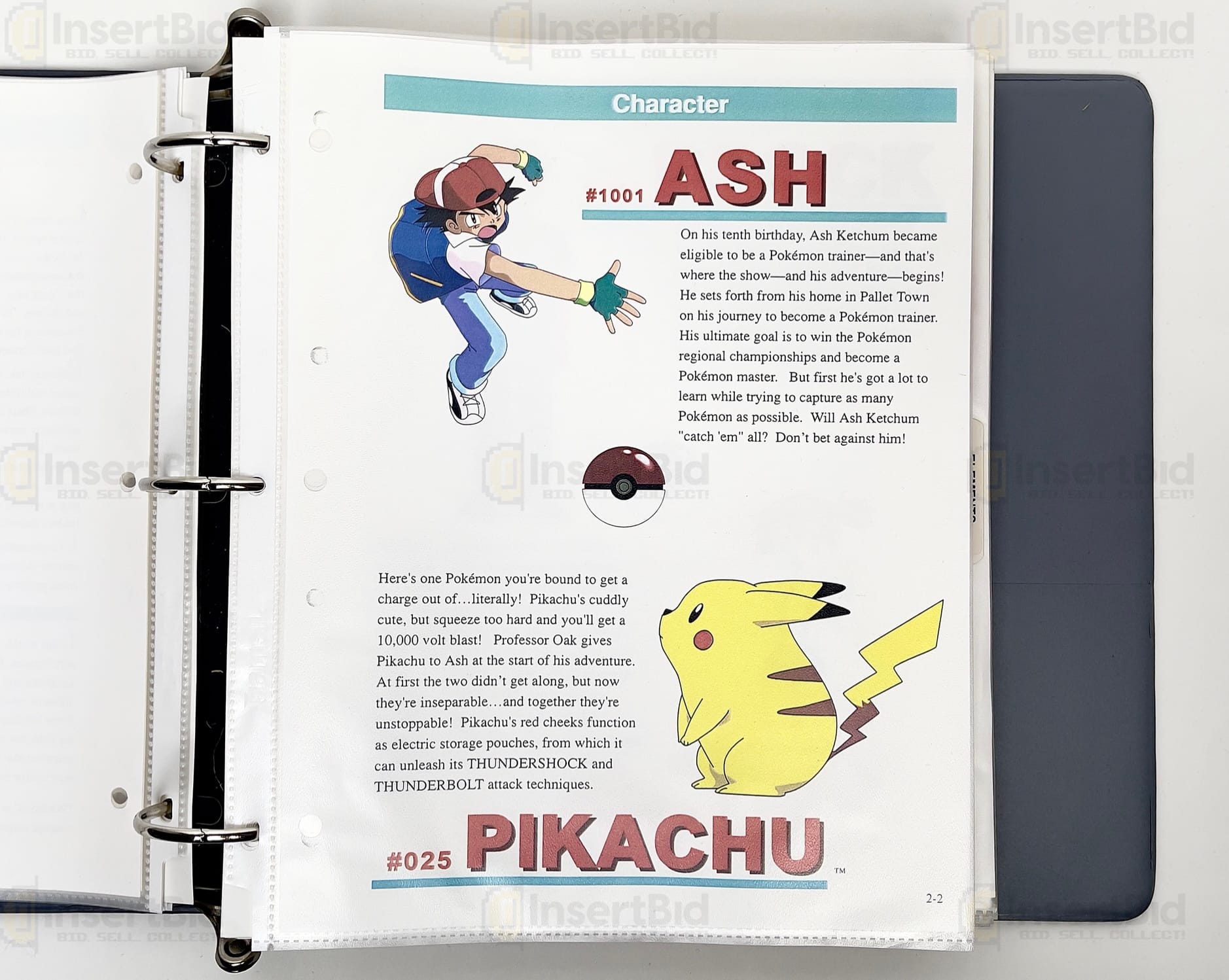 Ash and Pikachu