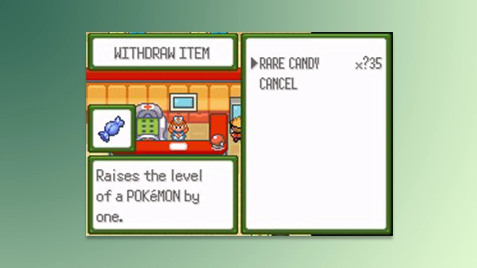 Pokémon Blazed Glazed Rare Candy Cheat