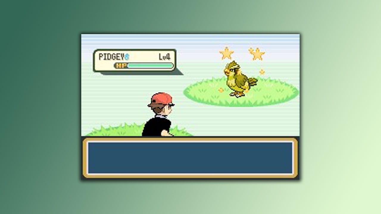 Shiny Pidgey encounter