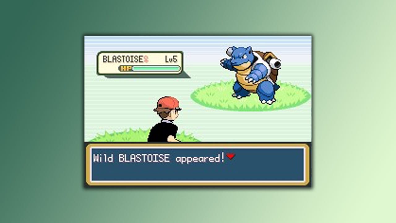 Blastoise appearing
