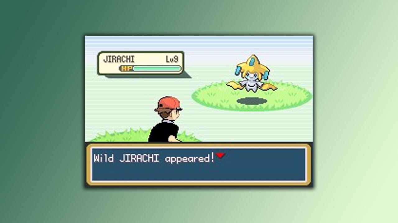 Wild Jirachi appeared