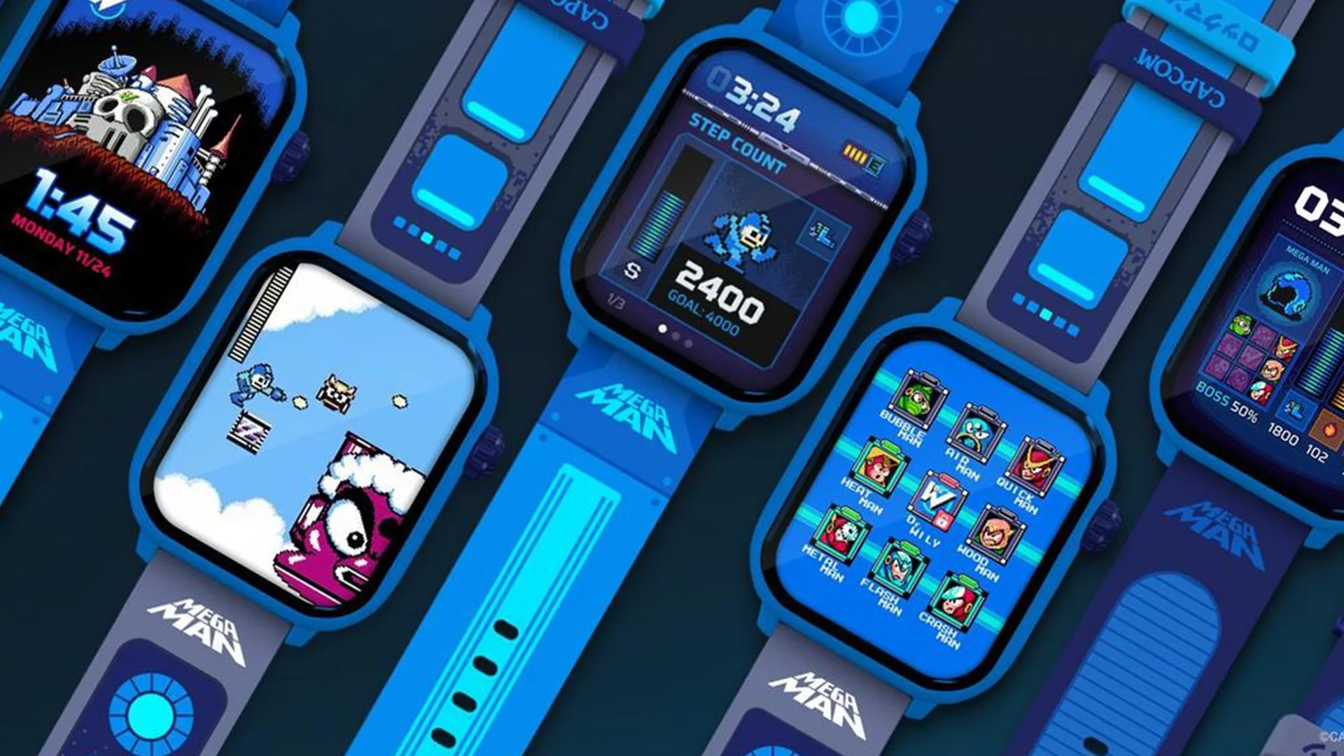 Игровые часы Mega Man 2