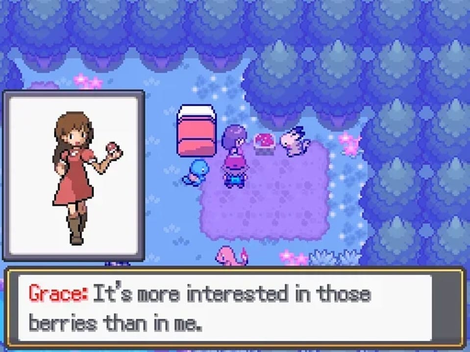 Gameplay from Pokémon Adventure fangame