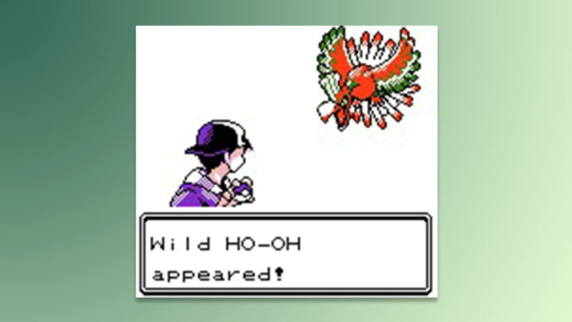 Pokeon Crystal Clear Ho-Oh