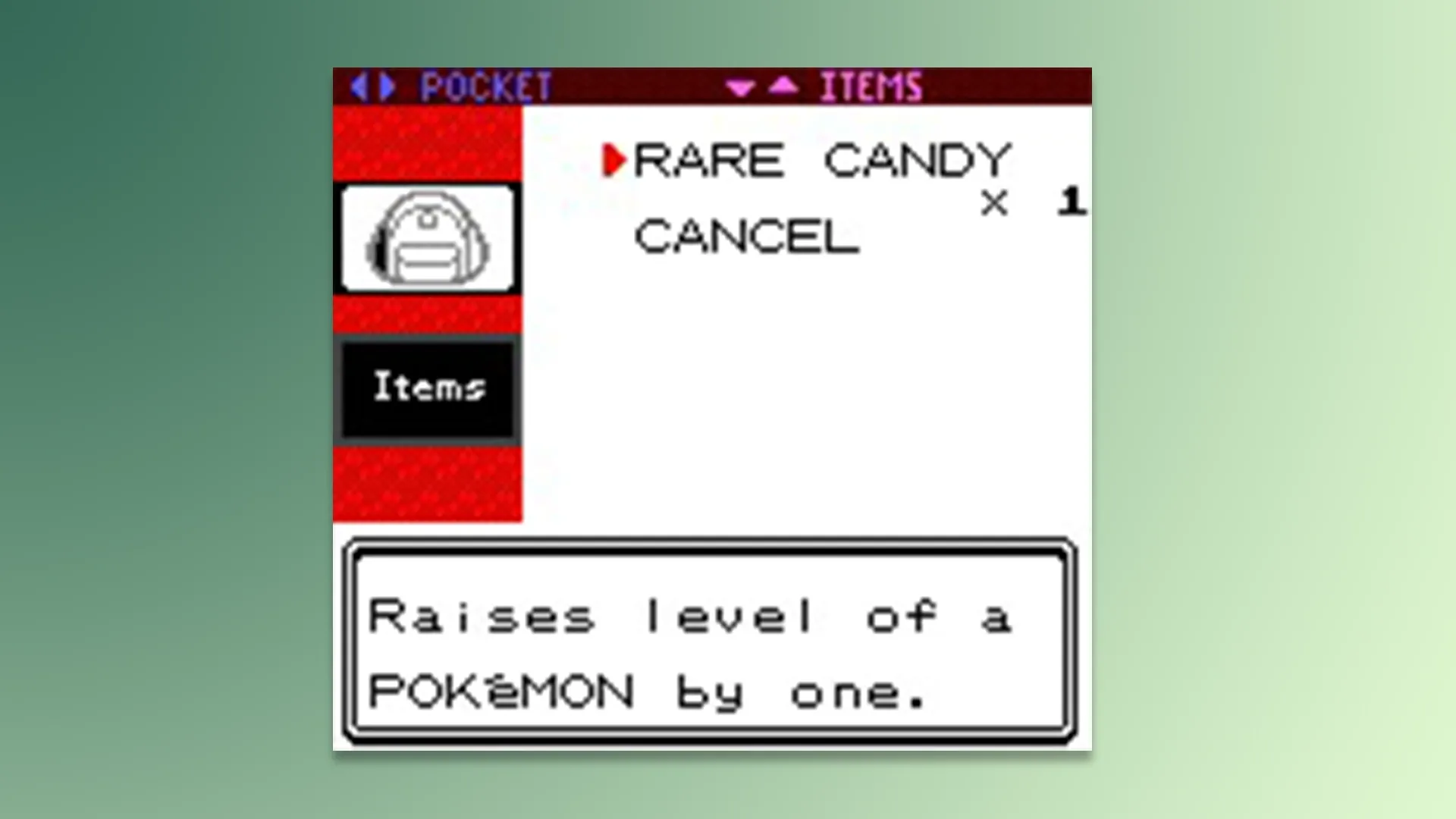 Pokemon Crystal Clear Rare Candy Cheat