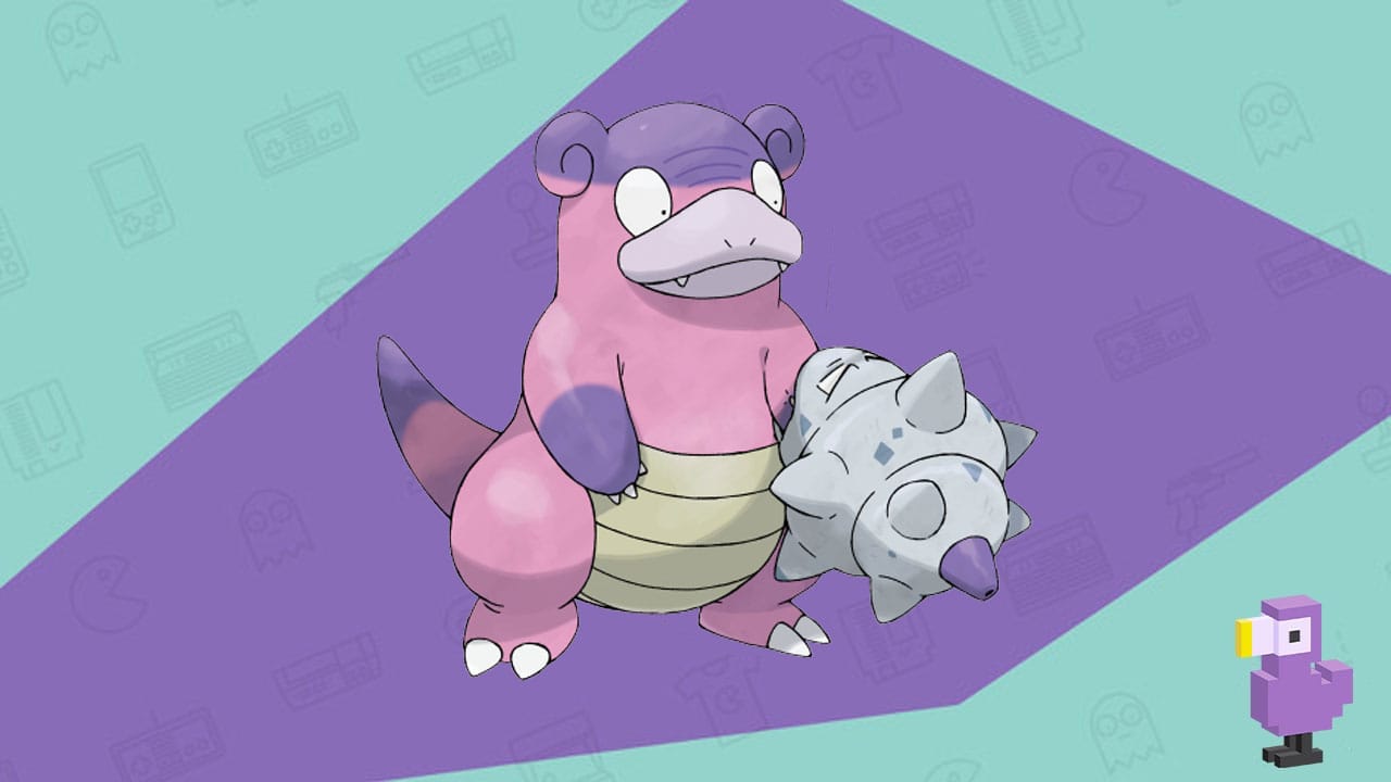 Galarian version of Slowbro with shell on its hand
