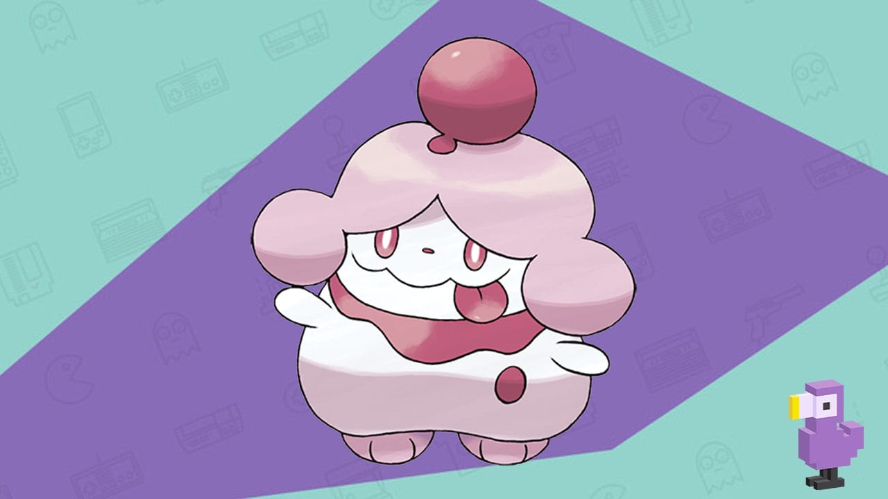 Slurpuff fairy Pokemon - resembles a bun
