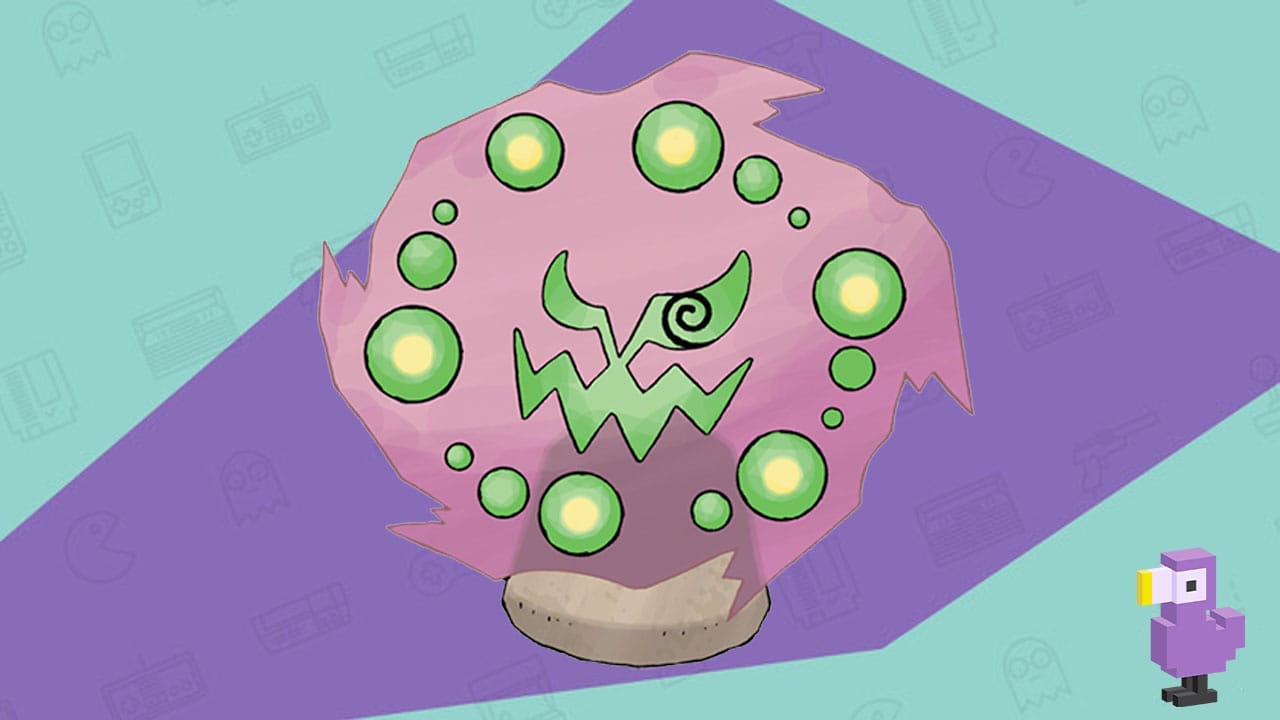 Spiritomb - Spirit Pokemon with green accents