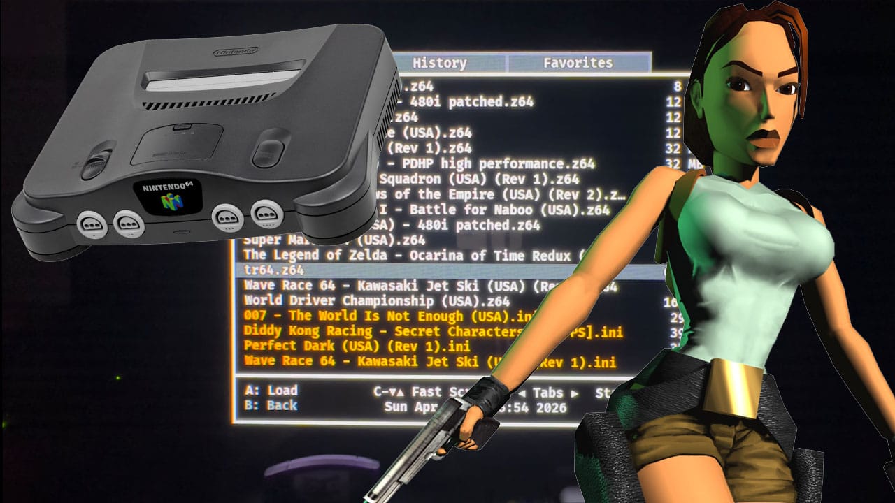 Tomb Raider выходит на Nintendo 64