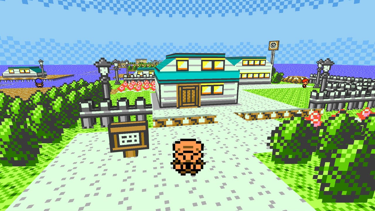 3D view of Rijon in Pokémon Brown 3D