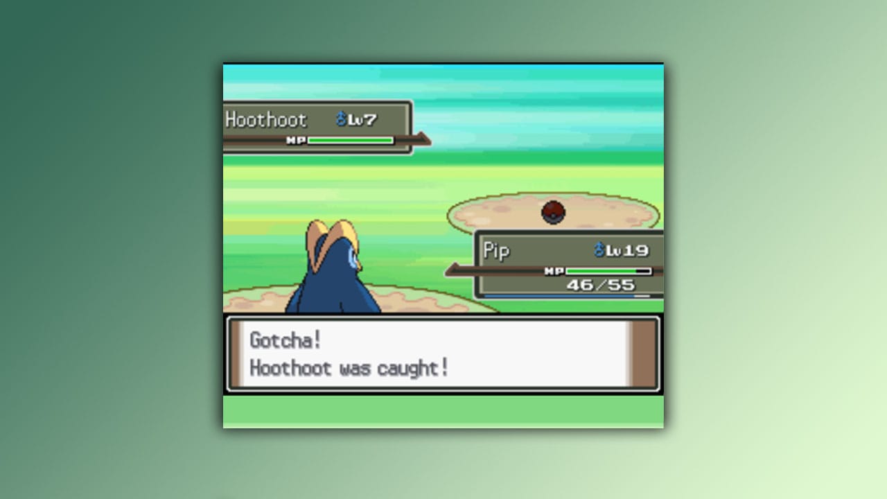 Catch trainer's Pokémon