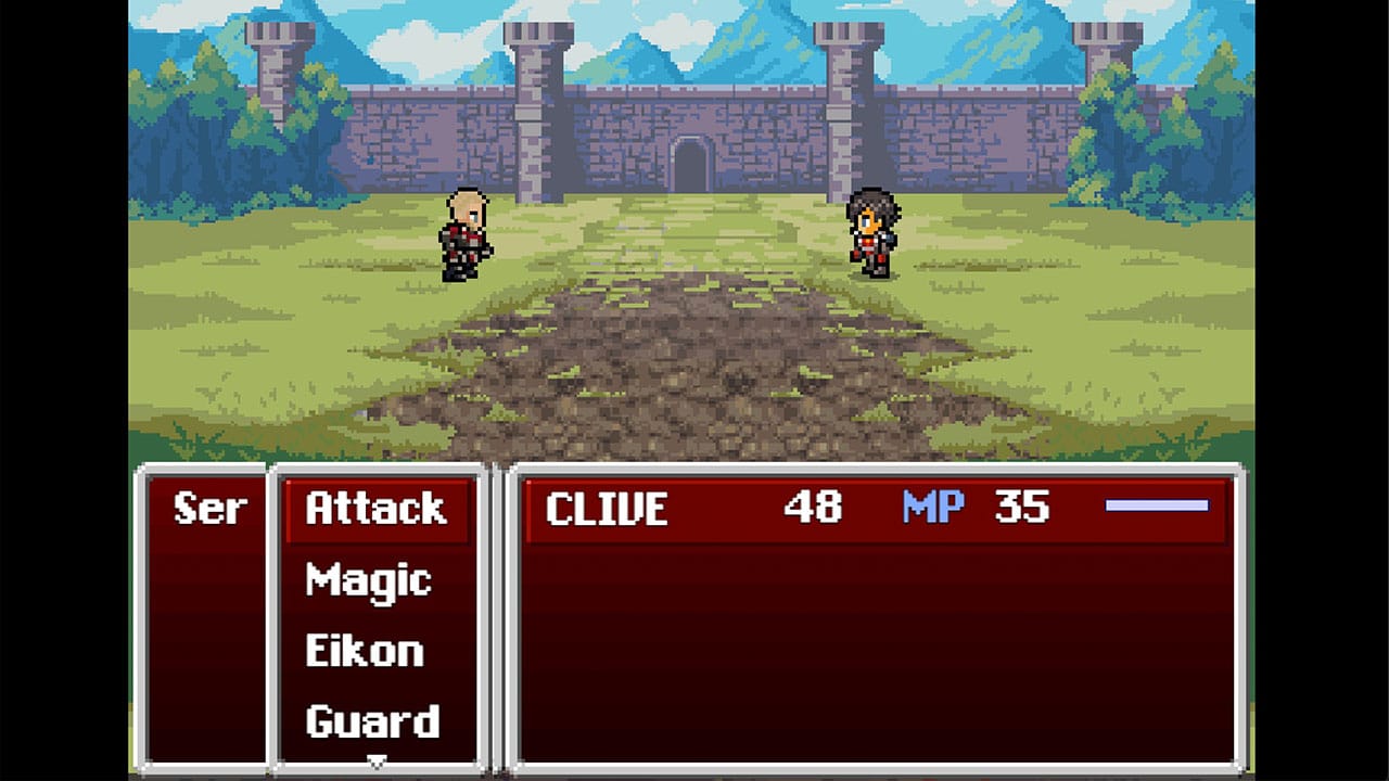 FF16 demake batt;e