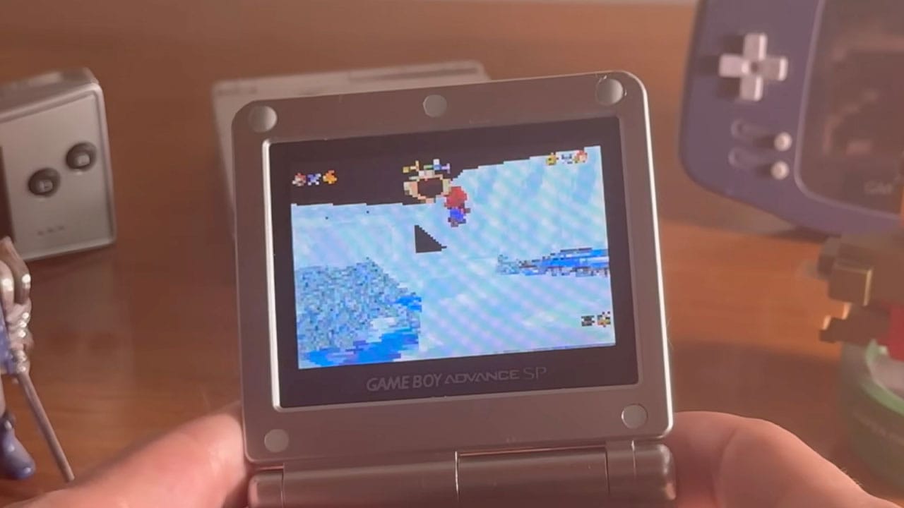 Super Mario 64 gameplay ice