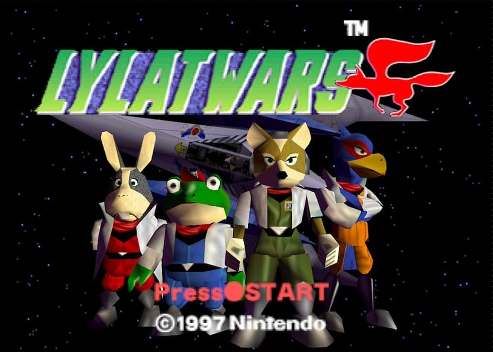 Lylat Wars loading screen