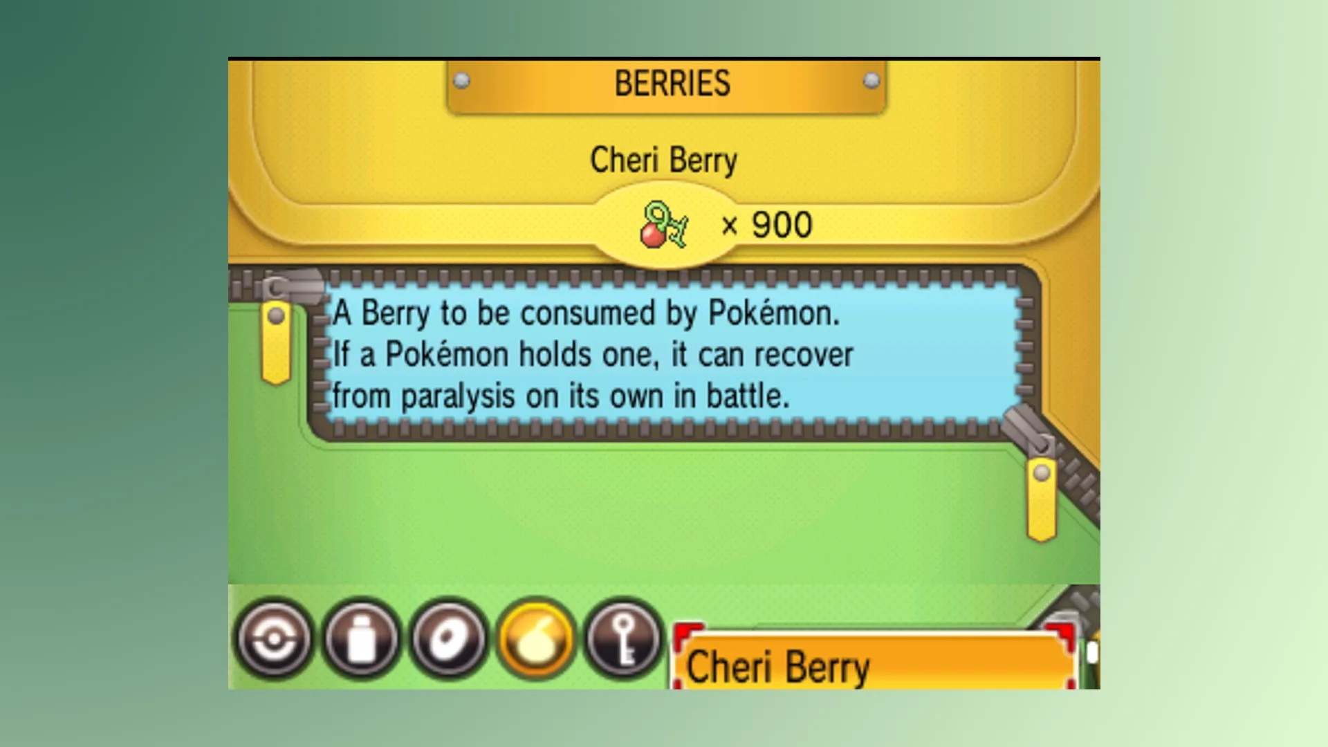 Pokémon Alpha Sapphire Berries Cheat