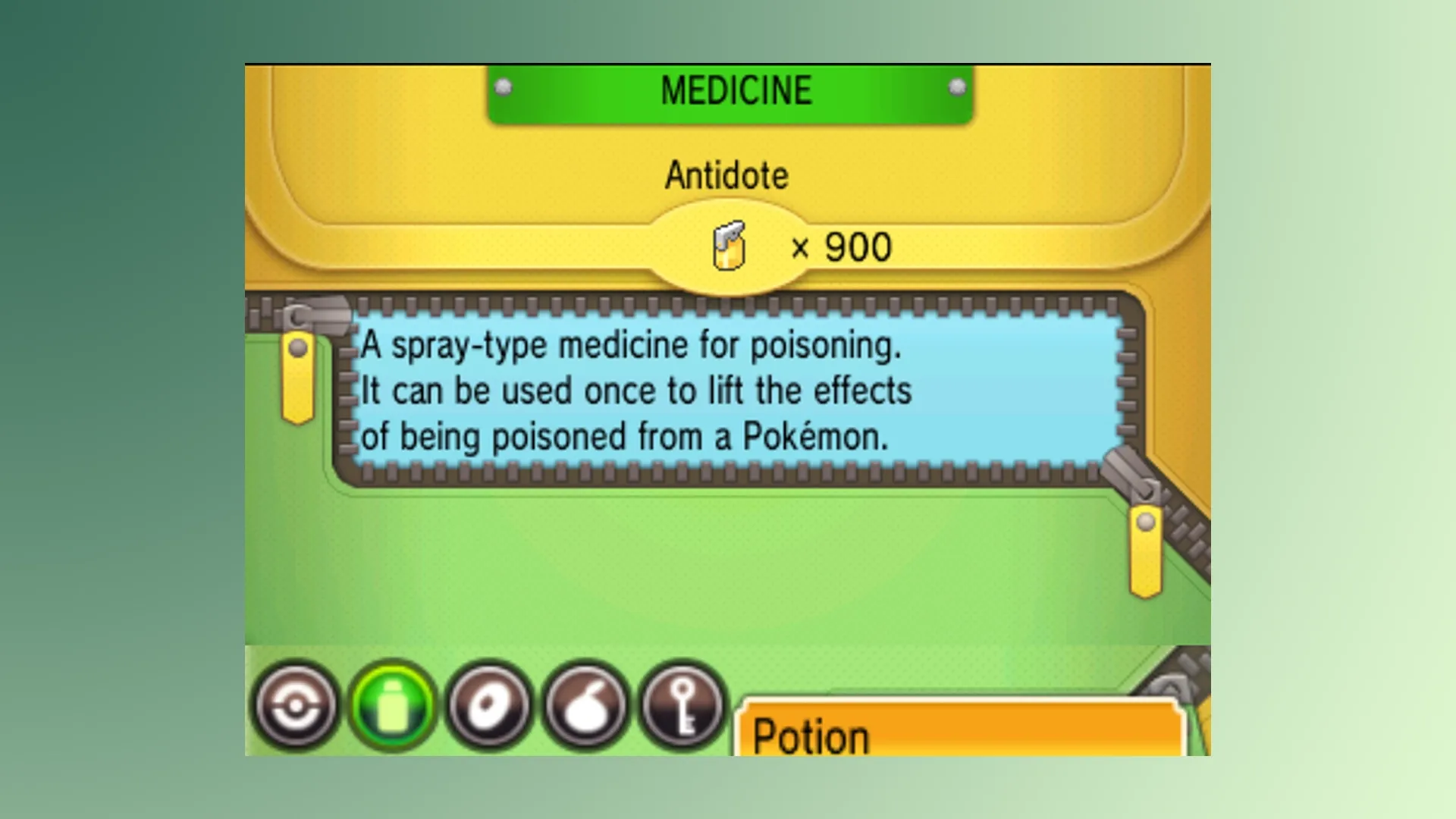 Pokémon Alpha Sapphire Medicine Cheat