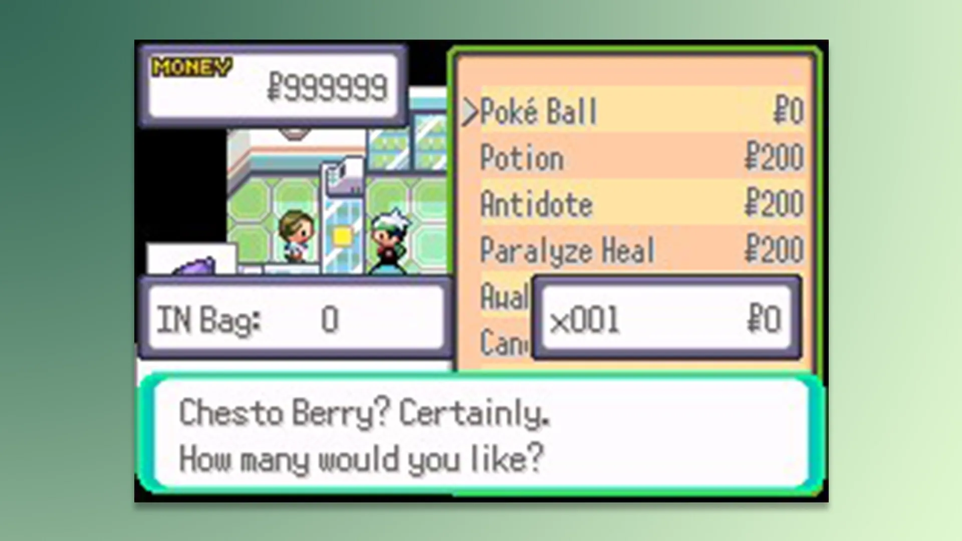 Pokemon Emerald Imperium Cheats