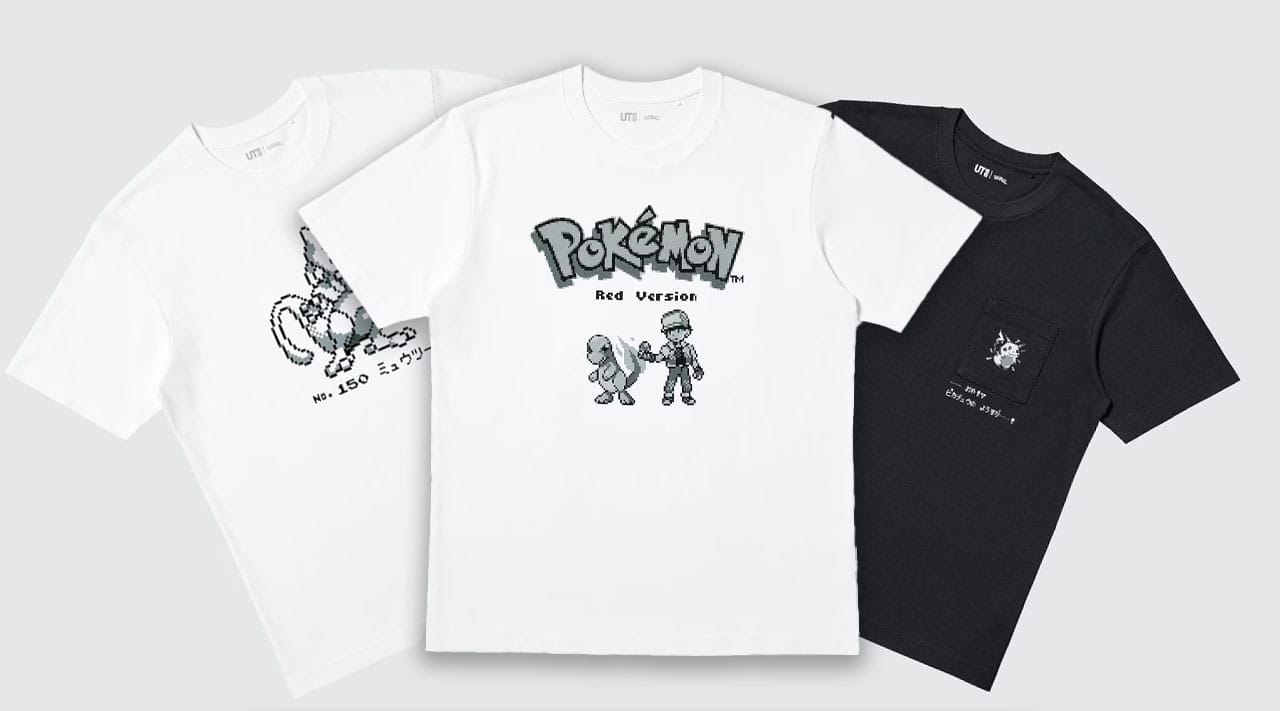 Uniqlo анонсирует новую коллекцию Pokémon по играм Game Boy