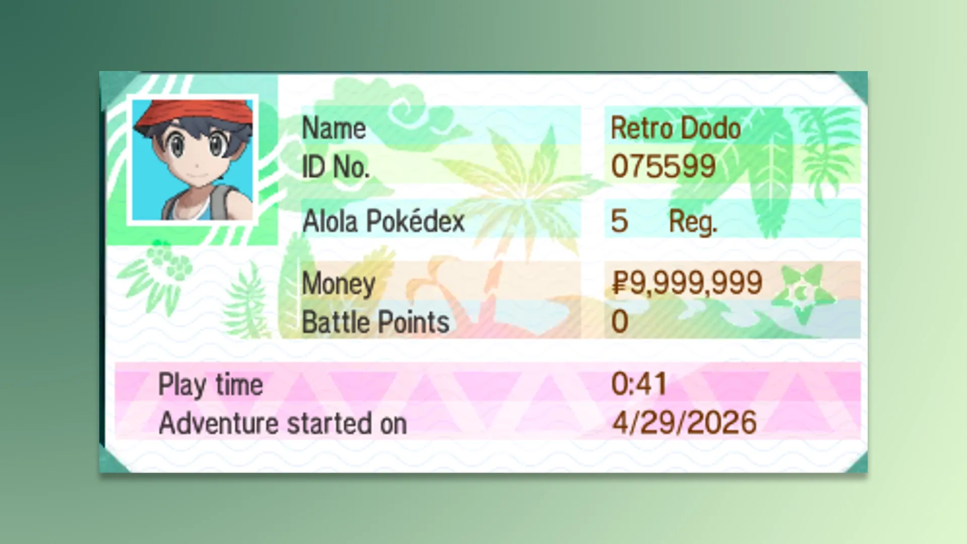 Pokémon Ultra Moon Max Money Cheat