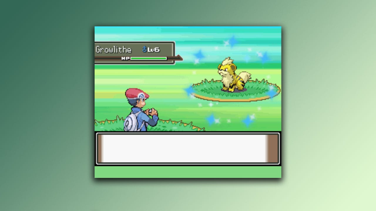 Shiny Pokémon Encounter