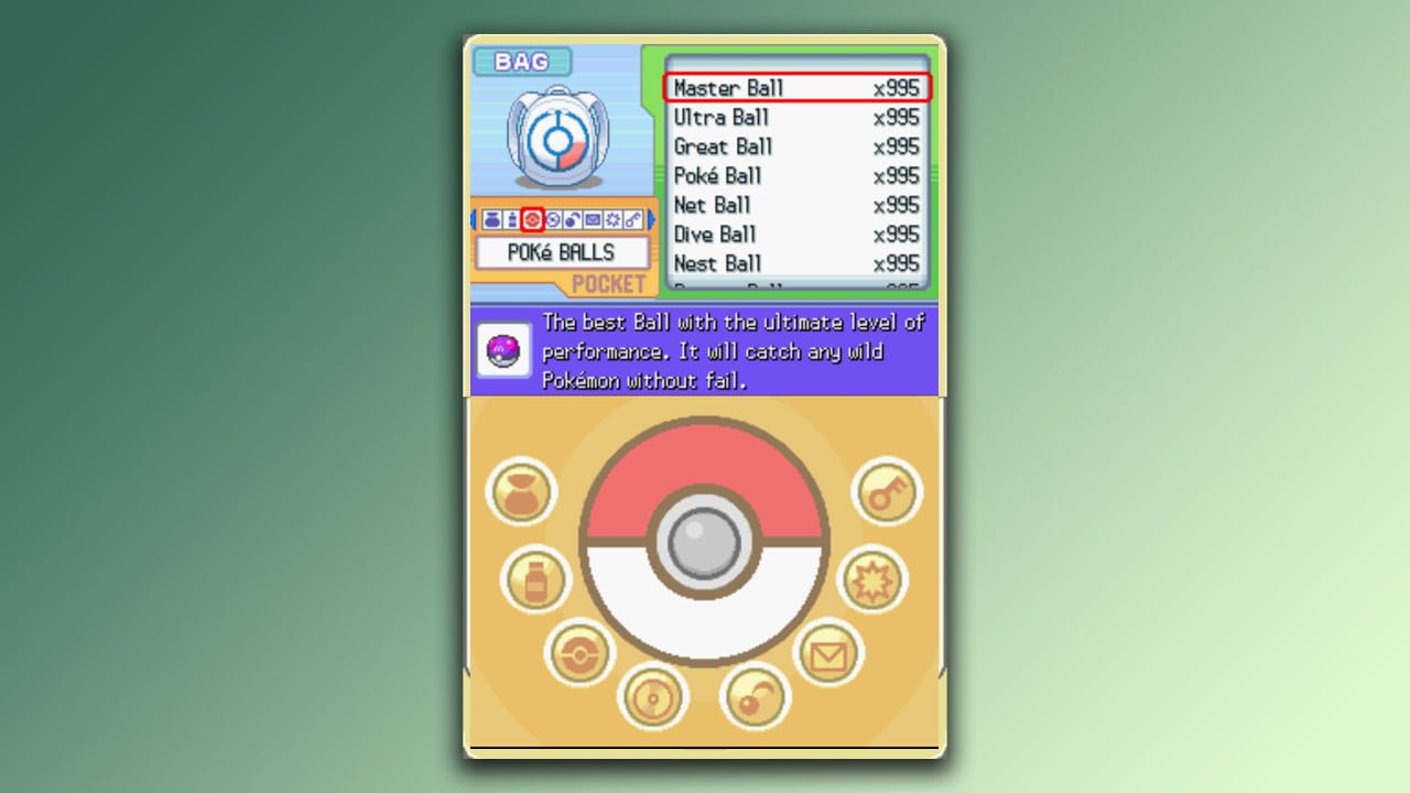 Unlock All Poké Balls