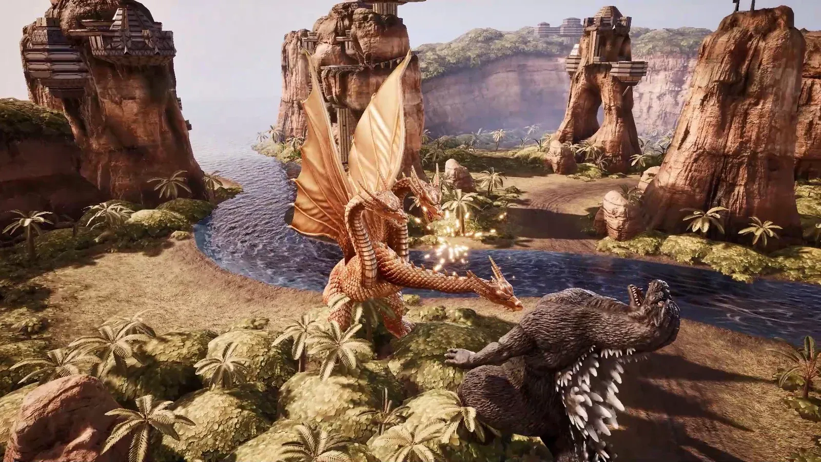 Godzilla: Destroy All Monsters Melee Gameplay