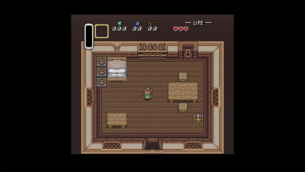 Upscaled gameplay of A Link To The Past