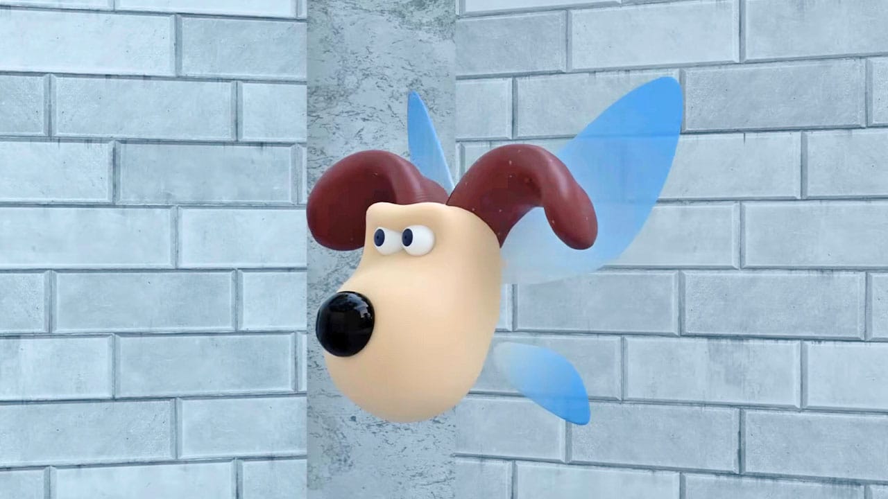Navi with Gromit's head
