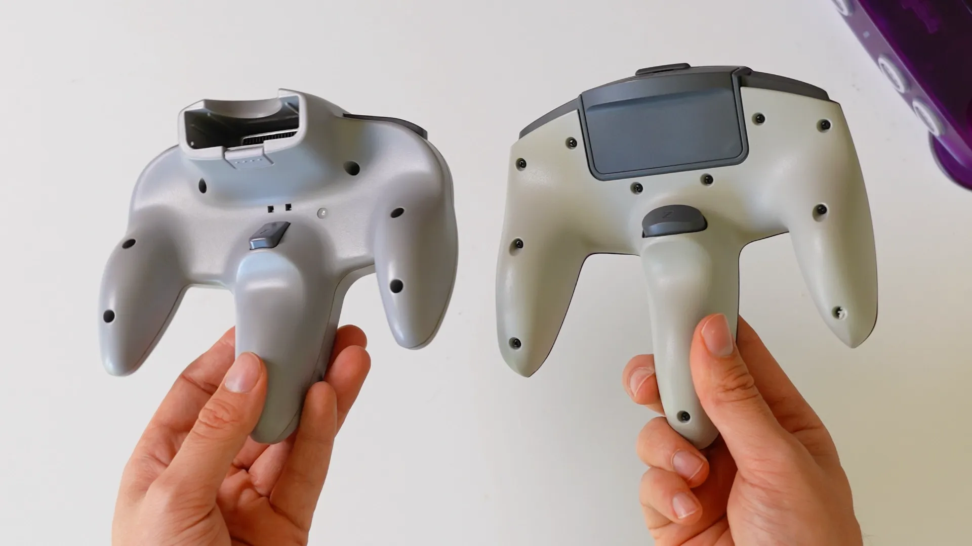N64 vs M64 Controller Back