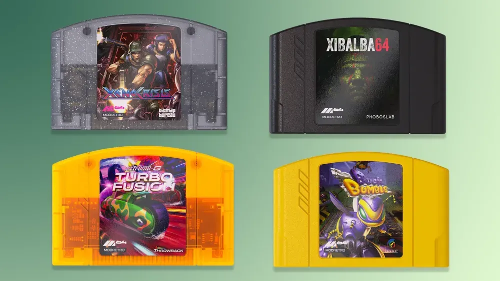 M64 Launch Games