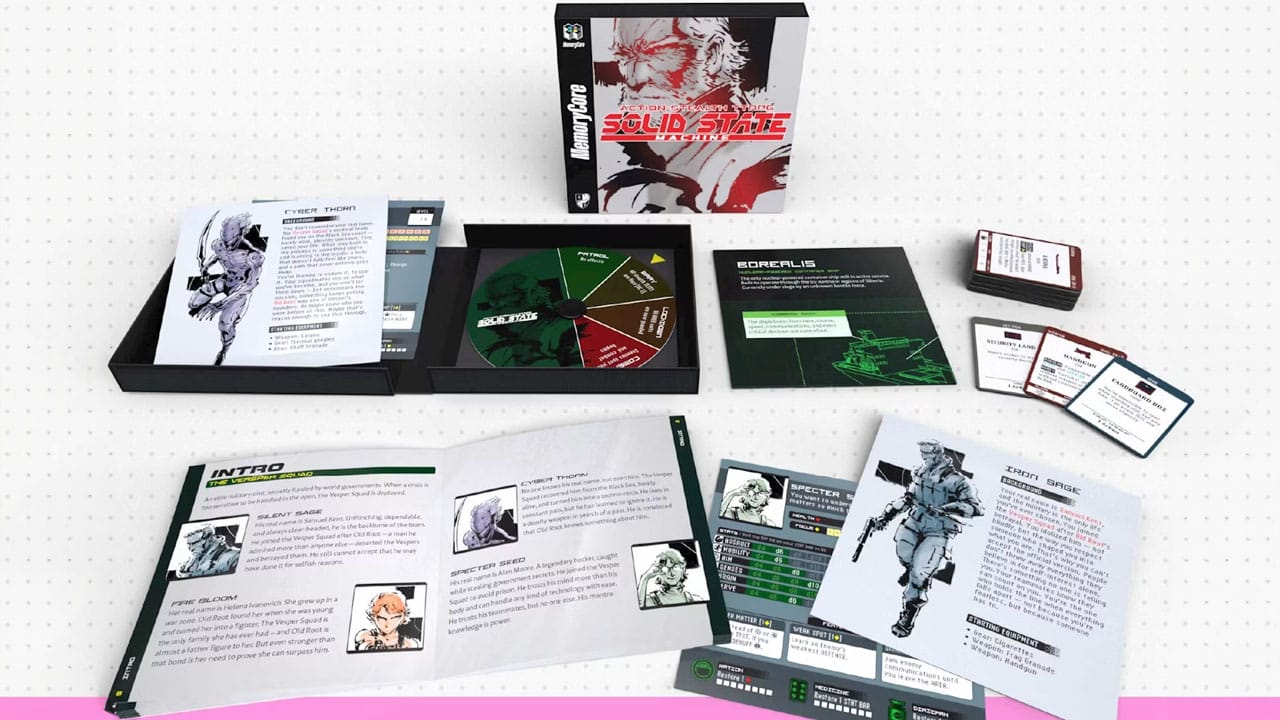 Solid State Machine game contents