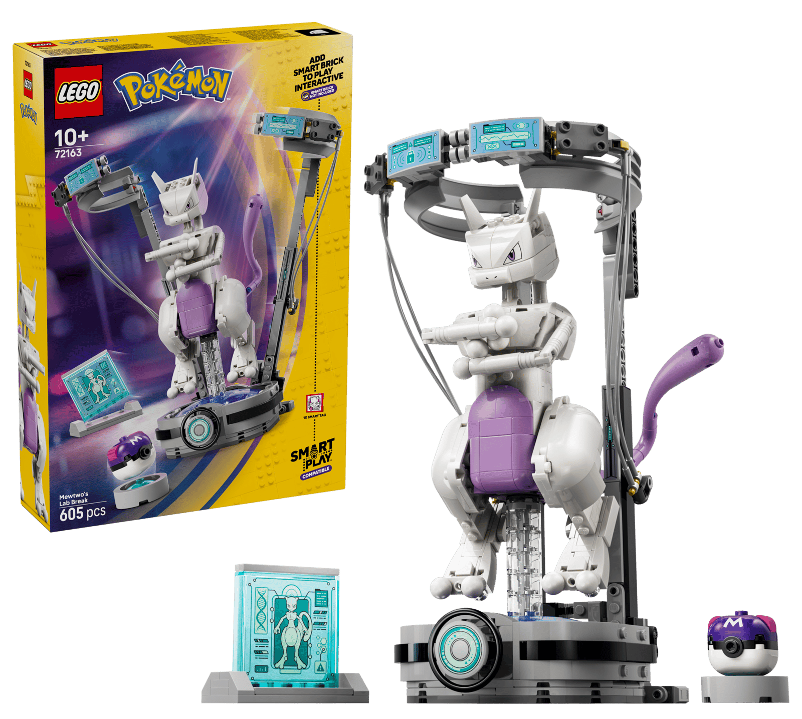 Mewtwo's Lab Break LEGO