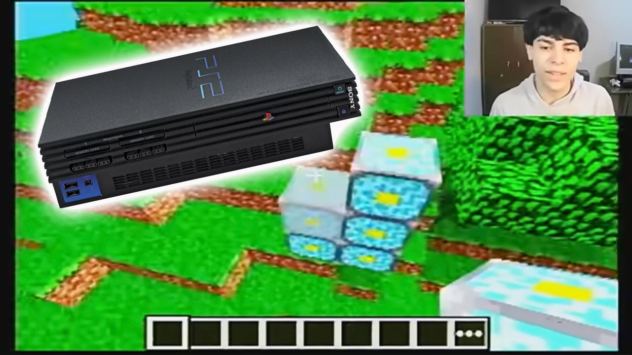 Minecraft Has Been Ported To The PS2