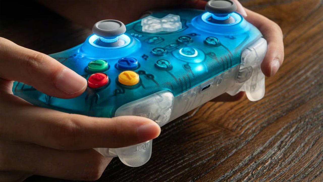 New 8BitDo water bue controller